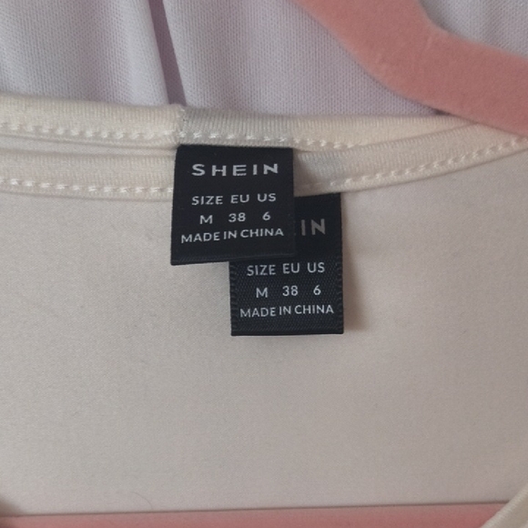 SHEIN Floral Long Sleeve Dress - White and Multicolor - Picture 2 of 10